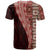 Tonga Fonulei and Ngatu Pattern T Shirt LT03 - Polynesian Pride