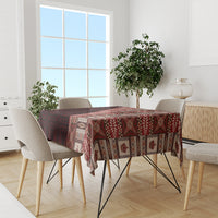 Tonga Fonulei and Ngatu Pattern Tablecloth LT03 - Polynesian Pride
