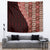 Tonga Fonulei and Ngatu Pattern Tapestry LT03 Red - Polynesian Pride