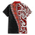 New Zealand Maori Stylized Koru Family Matching Long Sleeve Bodycon Dress and Hawaiian Shirt LT03 - Polynesian Pride