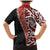 New Zealand Maori Stylized Koru Family Matching Mermaid Dress and Hawaiian Shirt LT03 - Polynesian Pride