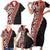 New Zealand Maori Stylized Koru Family Matching Short Sleeve Bodycon Dress and Hawaiian Shirt LT03 - Polynesian Pride