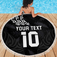 New Zealand Rugby Custom Beach Blanket The Champions Aotearoa