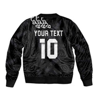 New Zealand Rugby Custom Bomber Jacket The Champions Aotearoa