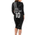 New Zealand Rugby Custom Family Matching Long Sleeve Bodycon Dress and Hawaiian Shirt The Champions Aotearoa