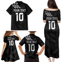 New Zealand Rugby Custom Family Matching Puletasi and Hawaiian Shirt The Champions Aotearoa