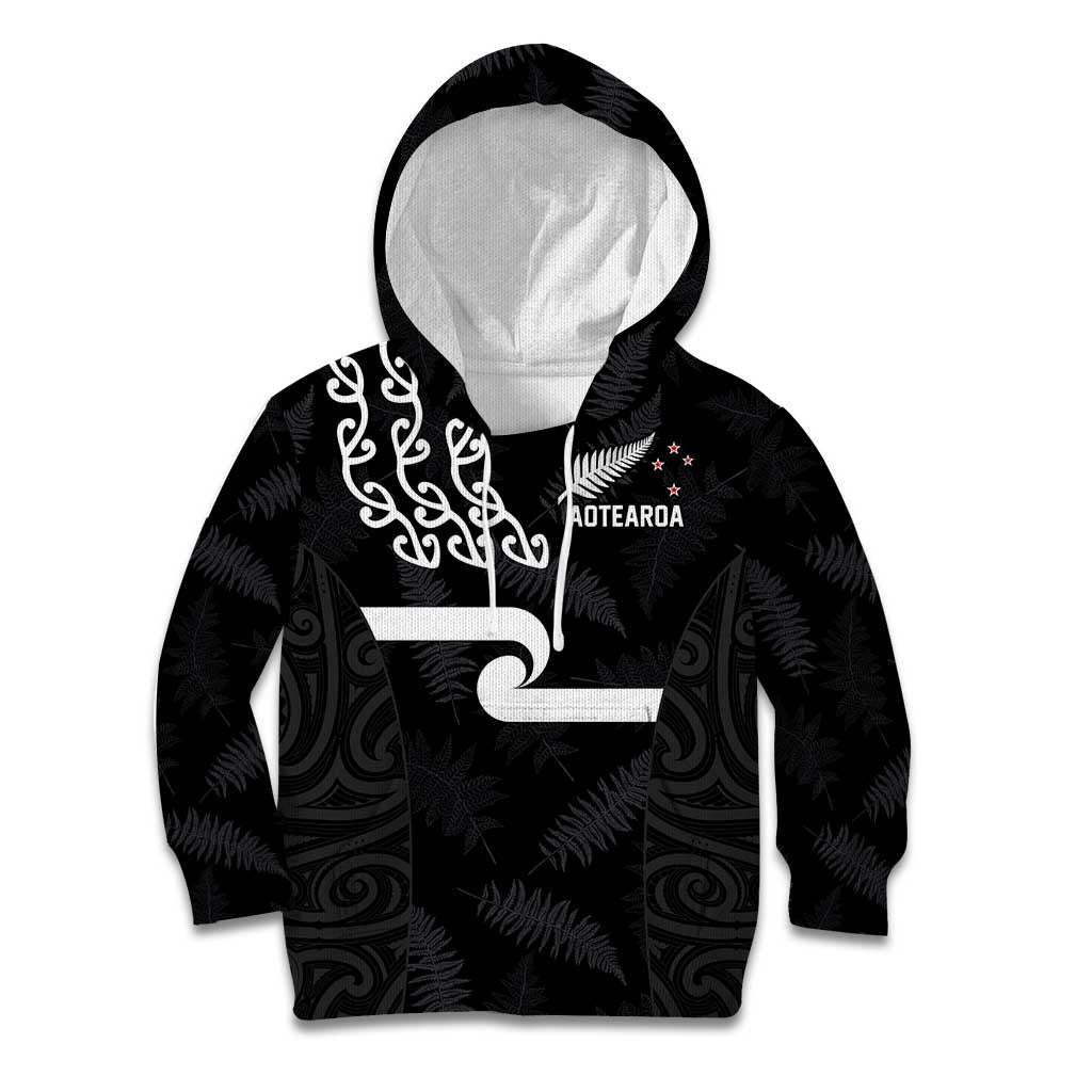 New Zealand Rugby Custom Kid Hoodie The Champions Aotearoa