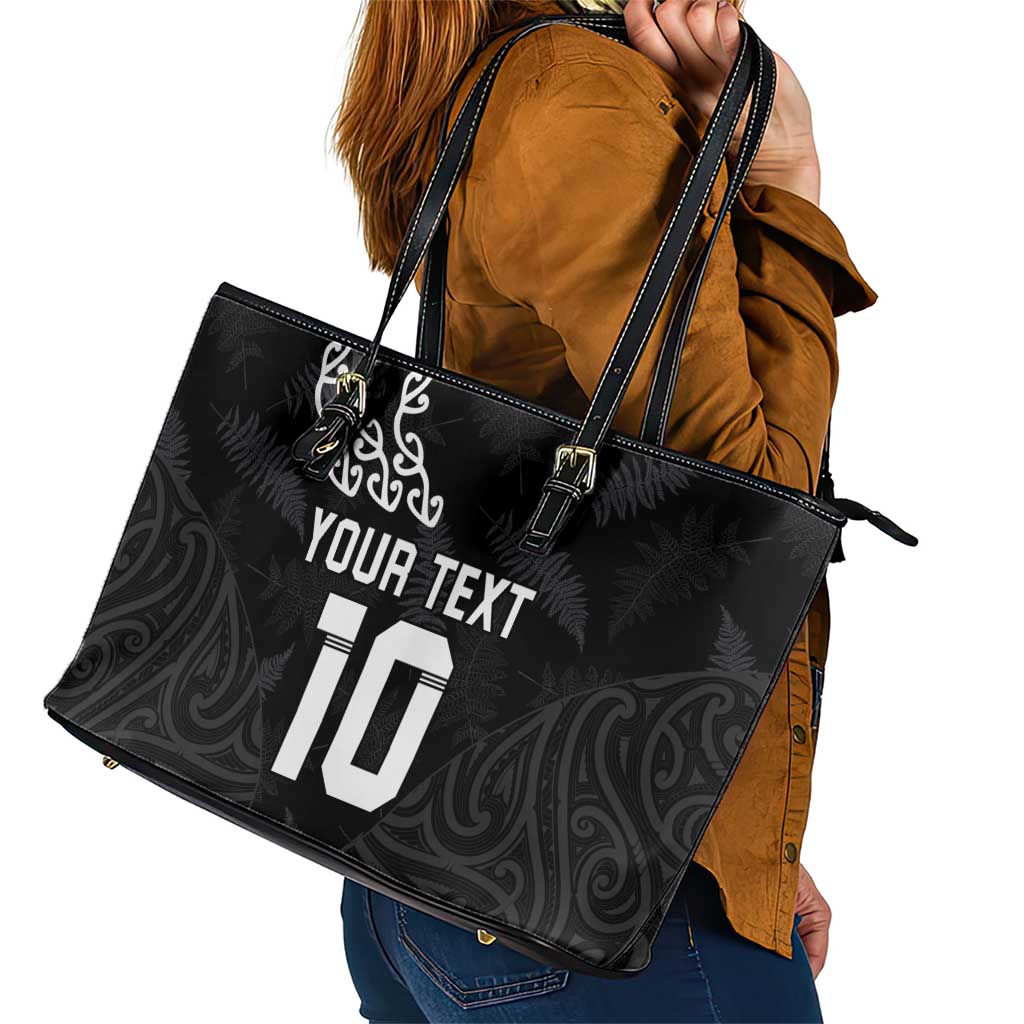 New Zealand Rugby Custom Leather Tote Bag The Champions Aotearoa