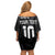New Zealand Rugby Custom Off Shoulder Short Dress The Champions Aotearoa