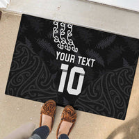 New Zealand Rugby Custom Rubber Doormat The Champions Aotearoa