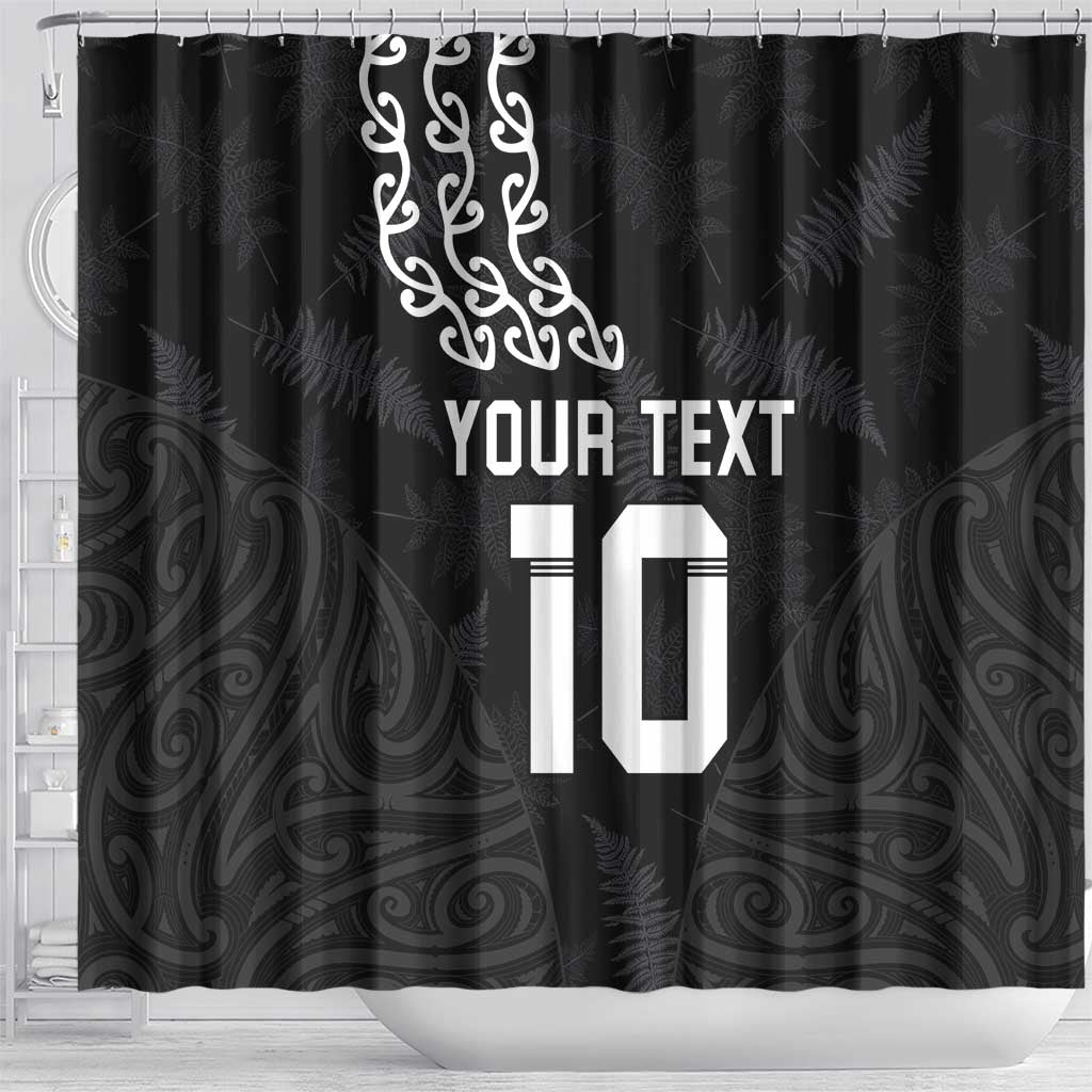 New Zealand Rugby Custom Shower Curtain The Champions Aotearoa