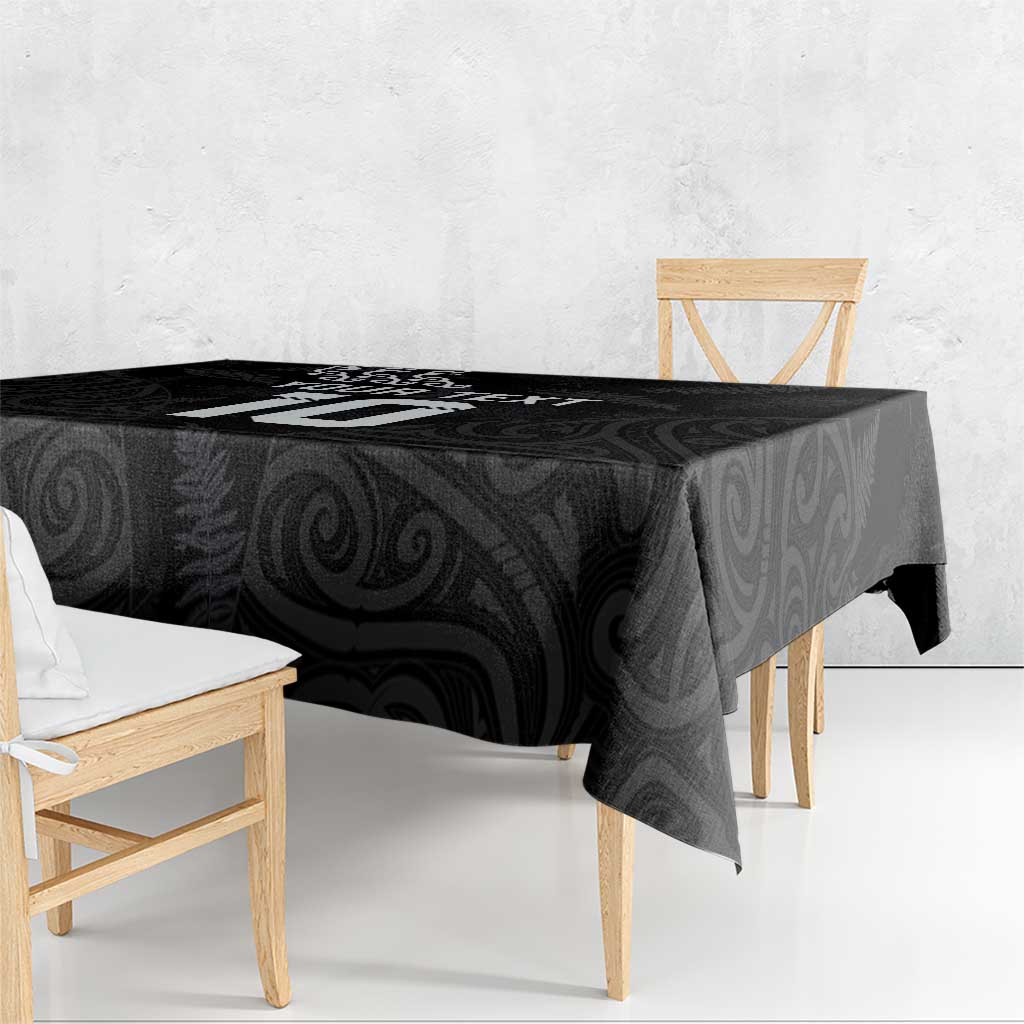 New Zealand Rugby Custom Tablecloth The Champions Aotearoa