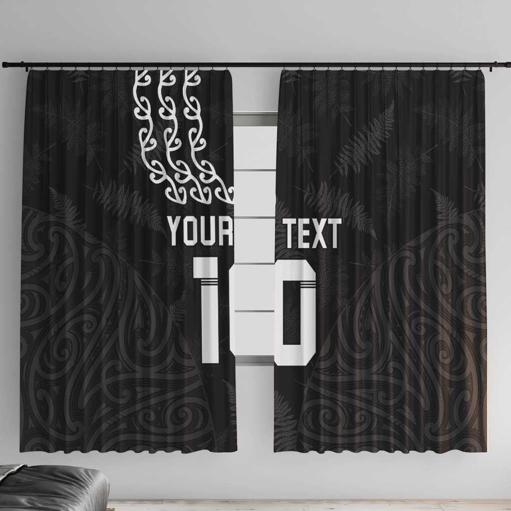 New Zealand Rugby Custom Window Curtain The Champions Aotearoa