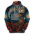 New Zealand Soldier ANZAC Day Hoodie Silver Fern Starry Night Style LT03 - Polynesian Pride