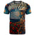 New Zealand Soldier ANZAC Day T Shirt Silver Fern Starry Night Style LT03 Blue - Polynesian Pride