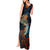 New Zealand Soldier ANZAC Day Tank Maxi Dress Silver Fern Starry Night Style LT03 - Polynesian Pride