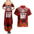 New Zealand ANZAC Waitangi Day Couples Matching Summer Maxi Dress and Hawaiian Shirt Hei Tiki and Soldier LT03 - Polynesian Pride