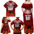 New Zealand ANZAC Waitangi Day Family Matching Off Shoulder Maxi Dress and Hawaiian Shirt Hei Tiki and Soldier LT03 - Polynesian Pride