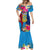 Tuvalu Independence Day Mermaid Dress 1st October 46th Anniversary Polynesian Jungle Flower