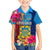 Personalised Tuvalu Independence Day Hawaiian Shirt 1st October 46th Anniversary Polynesian Jungle Flower