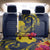 Niue Independence Day Back Car Seat Cover Hiapo Pattern Hibiscus Plumeria and Uga