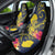 Niue Independence Day Car Seat Cover Hiapo Pattern Hibiscus Plumeria and Uga