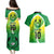 Custom Enga Mioks Rugby Couples Matching Puletasi Dress and Hawaiian Shirt Papua New Guinea Polynesian Tattoo LT03 - Polynesian Pride