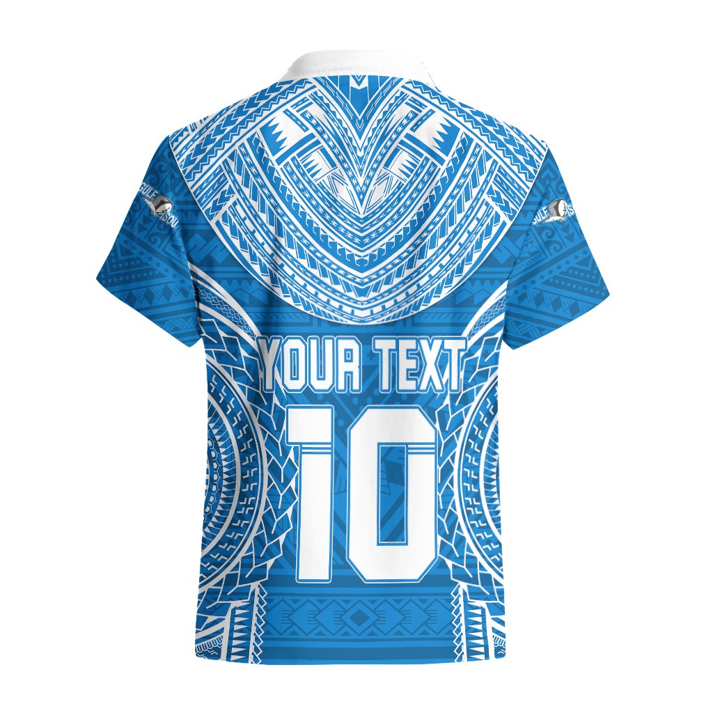 Custom Gulf Isou Rugby Hawaiian Shirt Papua New Guinea Polynesian Tattoo LT03 - Polynesian Pride