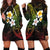 Hawaiian Hibiscus and Plumeria Polynesian Tribal Tattoo Hoodie Dress Reggae Color