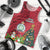 Niue Christmas Men Tank Top Coat of Arms and Polynesian Tattoo Xmas Element Christmas Red Vibe LT03 - Polynesian Pride