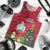 Personalised Niue Christmas Men Tank Top Coat of Arms and Polynesian Tattoo Xmas Element Christmas Red Vibe LT03 - Polynesian Pride