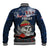 New Zealand ANZAC Day Baseball Jacket Freedom Ain't Free LT05 - Polynesian Pride