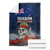 New Zealand ANZAC Day Blanket Freedom Ain't Free
