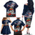 New Zealand ANZAC Day Family Matching Off The Shoulder Long Sleeve Dress and Hawaiian Shirt Freedom Ain't Free LT05 - Polynesian Pride