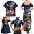 New Zealand ANZAC Day Family Matching Summer Maxi Dress and Hawaiian Shirt Freedom Ain't Free LT05 - Polynesian Pride