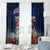 New Zealand ANZAC Day Window Curtain Freedom Ain't Free