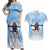 New Zealand Sky Diving Couples Matching Off Shoulder Maxi Dress and Hawaiian Shirt Lets Get High