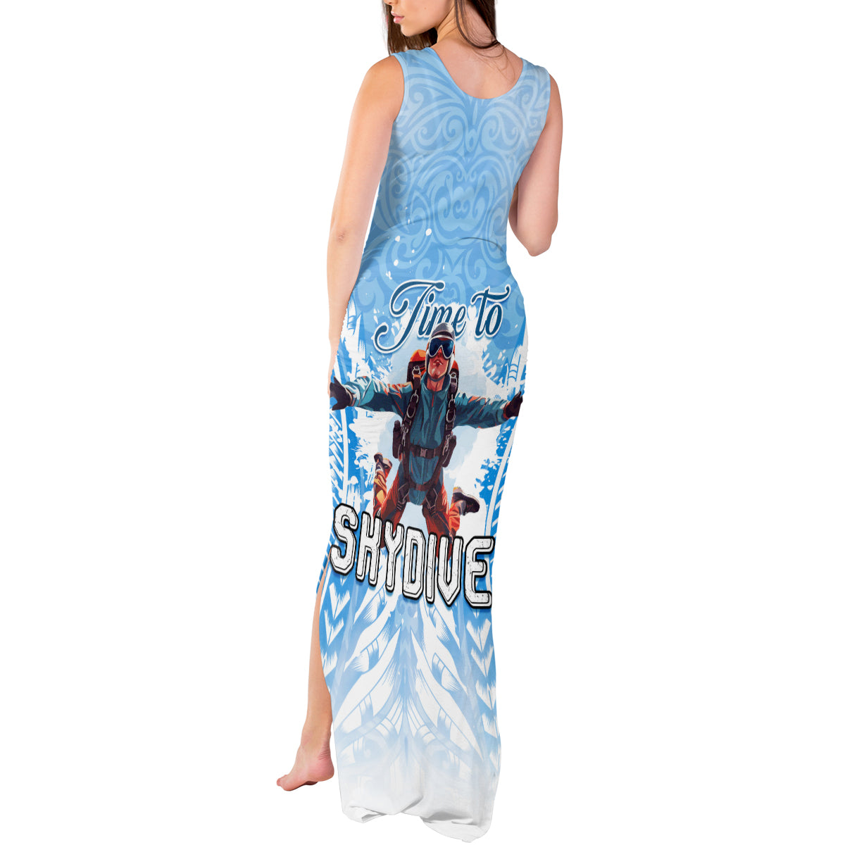 New Zealand Sky Diving Tank Maxi Dress Lets Get High