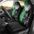 New Zealand And Ireland Rugby Custom Car Seat Cover Maori Tiki With Shamrock