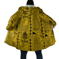 Papua New Guinea Heritage Motif Cloak Yellow Version LT05 - Polynesian Pride