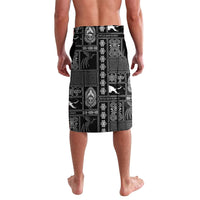 Papua New Guinea Heritage Motif Lavalava Black Version LT05 - Polynesian Pride