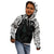 Custom New Zealand Fern Women Rugby Kid Hoodie Maori Pattern