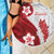 Samoa Teuila 2024 Beach Blanket Samoan Siapo Pattern Red Version