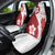 Samoa Teuila 2024 Car Seat Cover Samoan Siapo Pattern Red Version