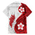 Samoa Teuila 2024 Family Matching Puletasi and Hawaiian Shirt Samoan Siapo Pattern Red Version