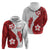 Samoa Teuila 2024 Hoodie Samoan Siapo Pattern Red Version