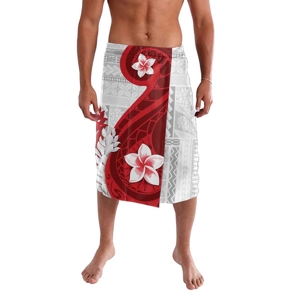 Samoa Teuila 2024 Lavalava Samoan Siapo Pattern Red Version