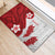 Samoa Teuila 2024 Rubber Doormat Samoan Siapo Pattern Red Version