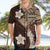 Samoa Teuila 2024 Hawaiian Shirt Samoan Siapo Pattern Brown Version