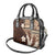 Samoa Teuila 2024 Shoulder Handbag Samoan Siapo Pattern Brown Version